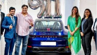 Ram Kapoor Now Owns a Swanky Blue Sports Car - Porsche Carrera S Worth Rs 1.82 Crore