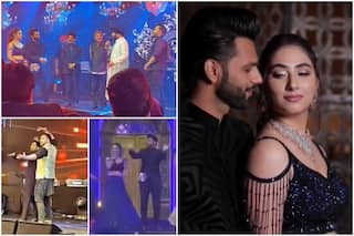 Inside Rahul Vaidya-Disha Parmar's Sangeet Ceremony: Mr and Mrs Vaidya Wins Hearts, Rashami Desai, Jasmin Bhasin, Rakhi Sawant And Others Spotted