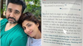 राज कुंद्रा की गिरफ्तारी के बाद Shilpa Shetty ने शेयर किया अपना पहला पोस्ट, लिखा- ‘आज मुझे जिंदगी जीने के लिए...’