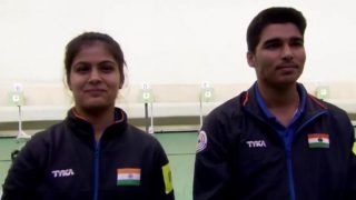 Tokyo Olympics, Shooting: Saurabh Chaudhary, Manu Bhaker Fail to Qualify For Final of 10m Air Pistol Mixed Event