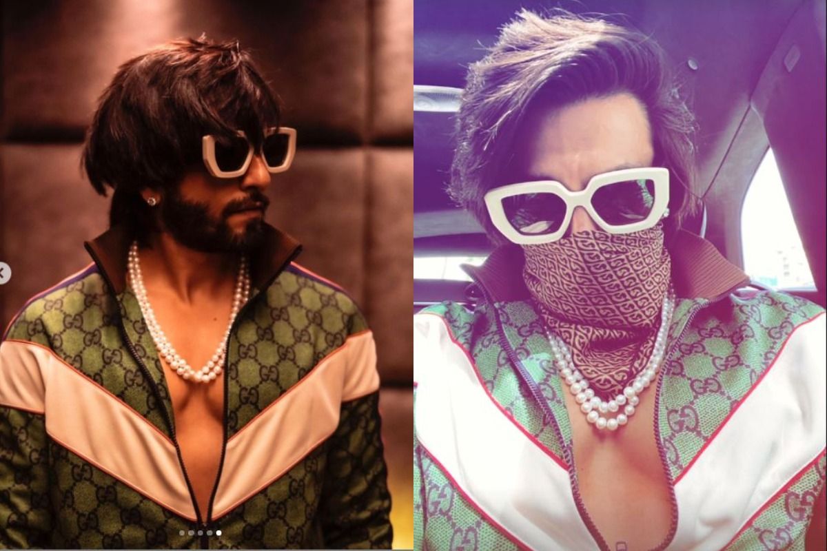 Ranveer Singh Fans React to Pearl Necklace He Wore With Gucci