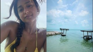 Ileana D'cruz Flaunts Tan Lines in Sexy Yellow Bikini, See Breathtaking Vacation Photos