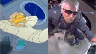Did The Simpsons Predict Richard Branson's Stint in Space? This Viral Post Suggests So!