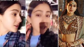 Man Tells Sara Ali Khan She Can't Enter Vaishno Devi Temple if She Has Done This - Watch Viral Video