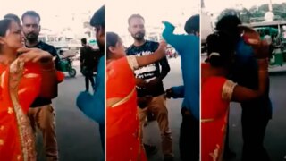 Viral Video: Lucknow Woman Slaps Auto Driver, Beats Him With Slippers During Argument Over Fare | Watch