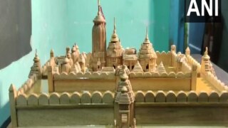 Odisha Boy Makes Miniature Wooden Replica of Puri's Jagannath Temple
