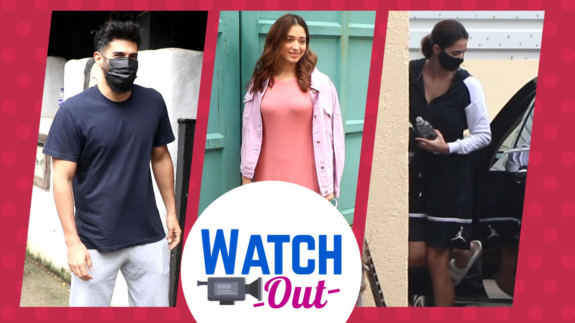 Watch Out : Tamannaah Bhatia Snapped At Maddock Films Office in Khar, Aditya Roy Kapoor, Disha Patani Exclusive Video