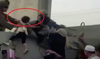 Afghanistan Crisis: Baby Passed Over a Wall at Kabul Airport Reunited With Family | Watch Video