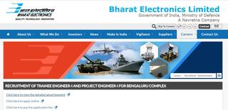 BEL Recruitment 2021: Vacancies Notified For Trainee Engineer, Project Engineer Posts; Apply Online at bel-india.in