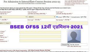 BSEB OFSS 12th Admission 2021: बिहार बोर्ड 12वीं में एडमिशन के लिए अप्लाई करने के बचे हैं सिर्फ तीन दिन, इस Direct Link से जल्द करें आवेदन