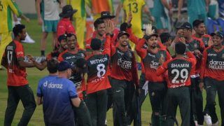 Bangladesh vs Australia, 5th T20I: टी20 इतिहास में अपने न्‍यूनतम स्‍कोर पर ऑलआउट हुए कंगारू, बांग्‍लादेश ने 4-1 से जीती सीरीज