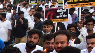 Delhi: Youth Congress Carries Candle March Against Rape-Murder of Minor Dalit Girl