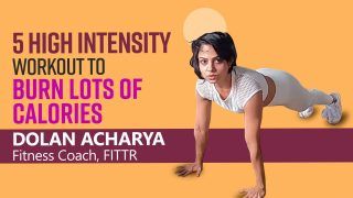 HIIT Exercises: Top 5 हाई इंटेंसिटी Workout जिन्हें आप कहीं भी आजमा सकते हैं | माउंटेन क्लाइंबर्स से लेकर इंचवर्म तक | Watch Video