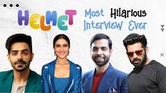 Exclusive! Pranutan Bahl And Aparshakti Khurana Talk About Helmet Movie's Social Message, Say, 'it is a Wise Thing to Purchase'