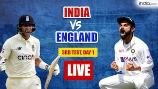 HIGHLIGHTS 3rd Test: Hameed, Burns Put Hosts in Lead; England 120/0 vs India at Stumps on Day 1
