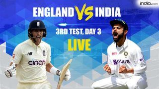 IND vs ENG MATCH HIGHLIGHTS 3rd Test, Day 3 Cricket Updates: Pujara Nears Hundred, Kohli Solid; India Trail England by 139 Runs at STUMPS