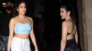 Rhea Kapoor Reception: जाह्नवी कपूर के बोल्ड लुक पर टिकी निगाहें, लेकिन बहन शनाया ने लूटी महफिल