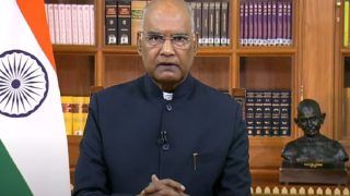 COVID Not Over Yet, Lowering Guard Would be Unwise Now, Says President Kovind in His Address to Nation