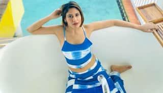 Surbhi Chandna ने बाथ टब में करवाया फोटोशूट, स्लिट स्कर्ट में दिखाया अपना बोल्ड अंदाज