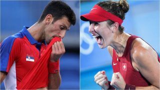 Tokyo Olympics 2020 Tennis: Novak Djokovic Loses Bronze Medal Playoff vs Pablo Carreno Busta; Belinda Bencic Wins Gold