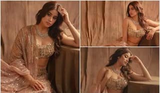 Janhvi Kapoor ने करवाया बोल्ड ब्राइडल फोटोशूट, लहंगा चोली में एक्ट्रेस ने ढाया कहर...देखें तस्वीरें