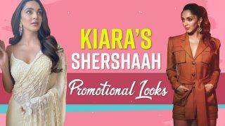 Kiara Advani's Shershaah Promotion Looks: साड़ी के पेंट सूट तक कुछ इस तरह अलग अलग लुक्स में नज़र आईं किआरा, देख फैंस रह गए दंग | Watch