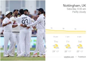 Trent Bridge, Nottingham Weather Forecast India vs England, Day 4
