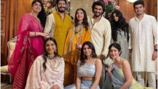 Sonam Kapoor's 'Khandaan' Celebrate Antara Marwah’s 'Godh Bharai’, But Jhanvi Kapoor Was Missing | See Pics
