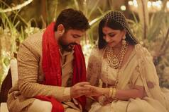 अनिल कपूर की बेटी Rhea Kapoor ने शेयर की शादी की पहली तस्वीर, बोलीं- नर्वस हो गई थी...