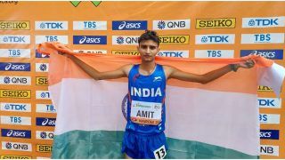 Amit Khatri Wins Silver in 10km Race Walk at World U-20 Athletics Meet