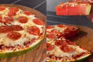 Forget Pineapple Pizza, Now This Video of a Man Making Watermelon Pizza is Going Viral and Dominos Recreates it| WATCH