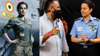 Kangana Ranaut ने शुरू की 'Tejas' की शूटिंग, वर्दी पहनकर फाइटर पायलट हो चुकी है तैयार- Photo Viral 