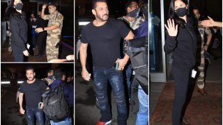 Salman Khan Looks Fitter Than Ever as he Joins Katrina Kaif in Russia For Tiger 3 | See Pics From Airport