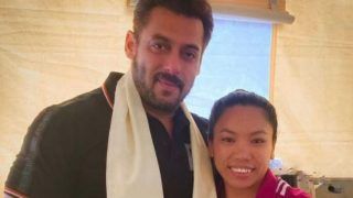 Fan Moment! Olympic Silver Medalist Mirabai Chanu’s Dream Comes True After Meeting Salman Khan
