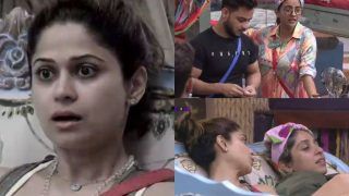 Bigg Boss OTT: Akshara Singh Says 'Bas Taang Kholne Aata Hai' To Neha Bhasin, Shamita Shetty Feels Offended