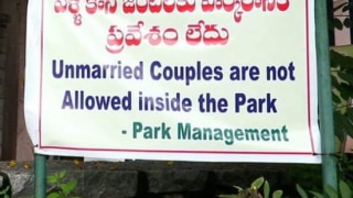 Hyderabad Park Prohibits Unmarried Couples From Entering, Netizens Enraged at Moral Policing | See Tweets