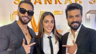 Ram Charan-Kiara Advani Come Together For Grand Launch Of Their Next Film, Ranveer Singh Arrives In Style