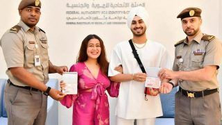 Neha Kakkar-Rohanpreet Singh Receive Golden Visa Of UAE, She Says 'I Am Honoured'