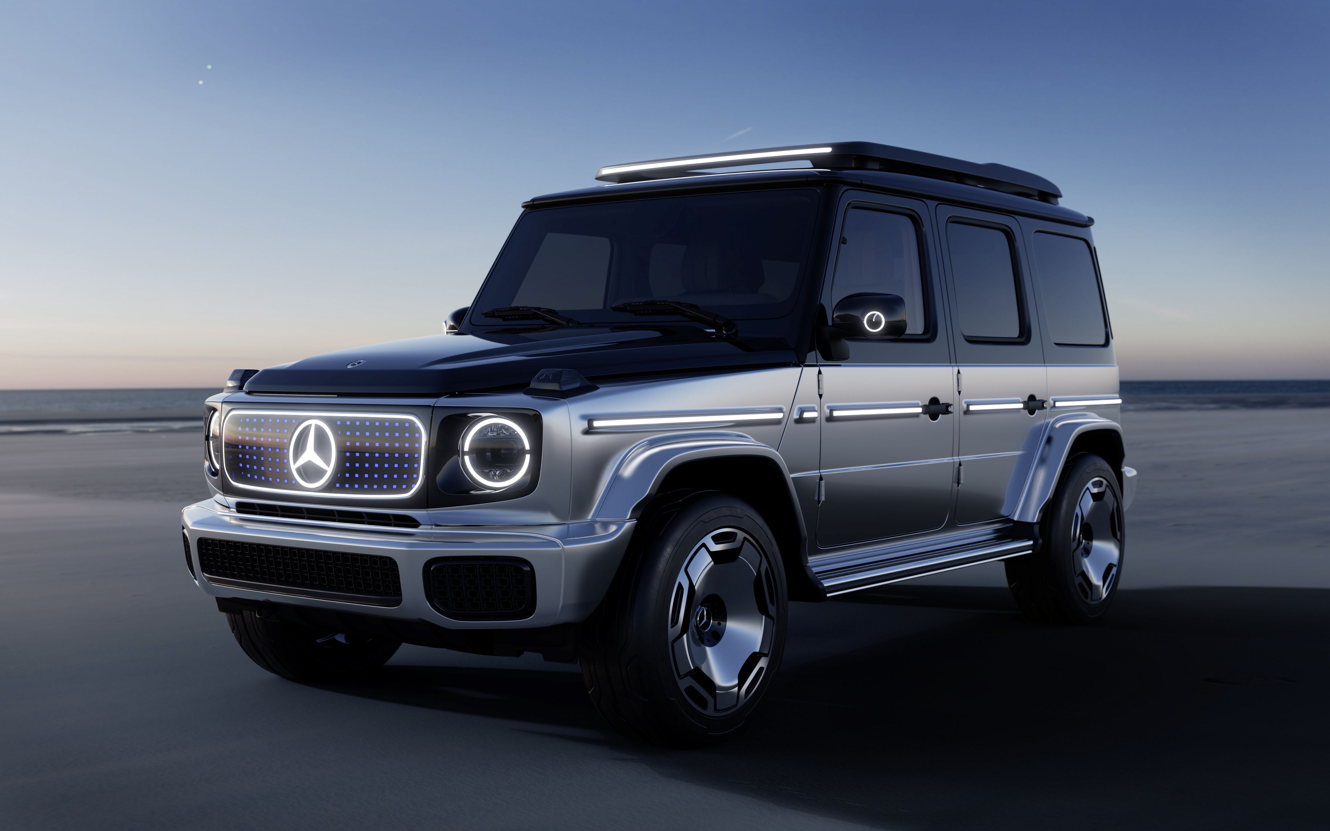 Mercedes Benz Concept Eqg Revealed G Class With An All Electric Heart Is Sure To Turn Heads