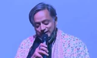 Shashi Tharoor Sings Kishore Kumar's 'Ek Ajnabee Haseena Se' at Event, Netizens Call Him Multi-Talented | Watch