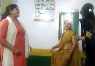 Agra School Teachers Caught Dancing to 'Mainu Lehenga' Song in Classroom, Suspended | Watch