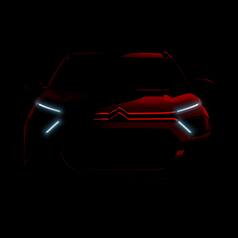 Upcoming Citroen C3 compact SUV teased ahead of debut on September 16