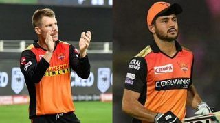 REVEALED! Why Warner, Pandey do Not Feature in SRH Playing 11 vs RR