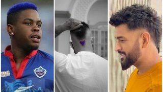 IPL 2021: MS Dhoni, Nitish Rana to Shimron Hetmyer, Cricketer Hairstyles That Have Created Buzz