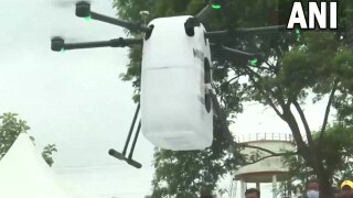 Telangana Launches 'Medicine From The Sky' Project to Deliver Medicines In Remote Areas Using Drones