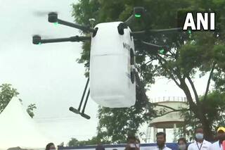 Telangana Launches 'Medicine From The Sky' Project to Deliver Medicines In Remote Areas Using Drones