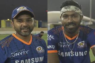 WATCH | How Mumbai Indians' Players Congratulated Rohit Sharma Following His Ton