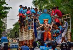 Ganesh Chaturthi 2021: Celebrations Begin Across India Amid COVID Restrictions. See Visuals