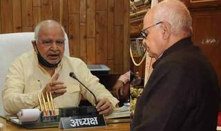UP विधानसभा अध्यक्ष का वीडियो वायरल, कम कपड़े, महात्‍मा गांधी और राखी सावंत का जिक्र, ट्वीट कर दी ये सफाई