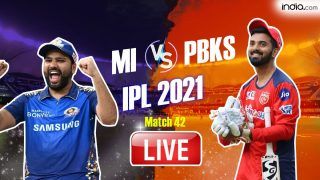 MI vs PBKS MATCH HIGHLIGHTS IPL 2021 Today Cricket Updates: Hardik Pandya-Kieron Pollard Power Mumbai Indians to 6-Wicket Win vs Punjab Kings